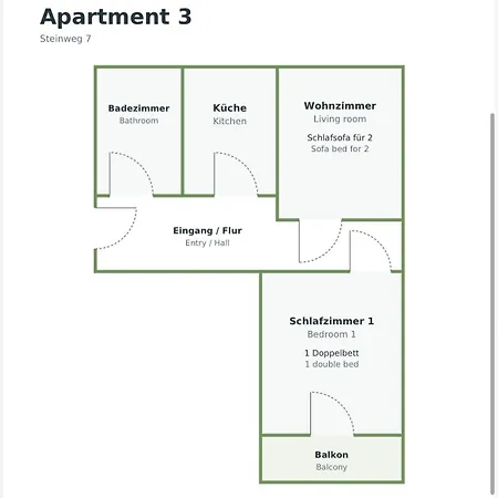 Apartment Steinweg 7 Kassel